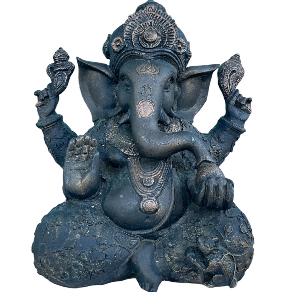 Handcrafted Ganesha Statue – Hindu Elephant God of Wisdom & Prosperity